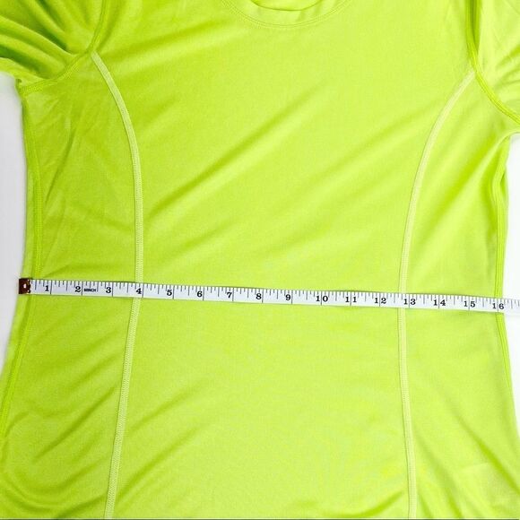 Mountain hardware bright yellow thermal base layer long sleeve tech shirt M - Picture 11 of 14